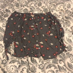 Off the shoulder blouse